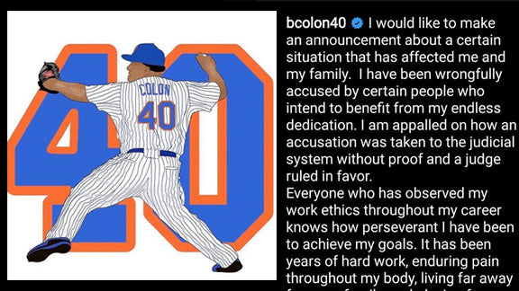 Is Bartolo Big Sexy Colon Being Blackmailed?