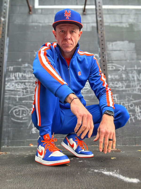 エアロエキップフルスーツMLB The 7 Line T7L Racing Stripe | Track Suit (Blue)