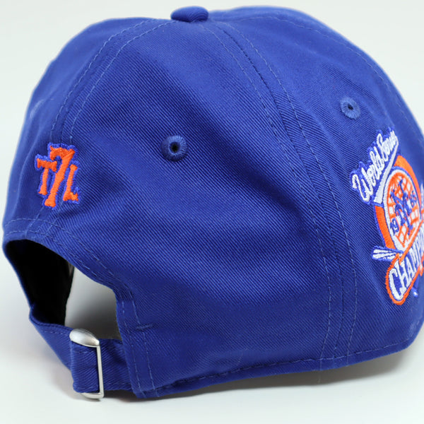The 7 Line Mets Script 1986 Champions | New Era adjustable