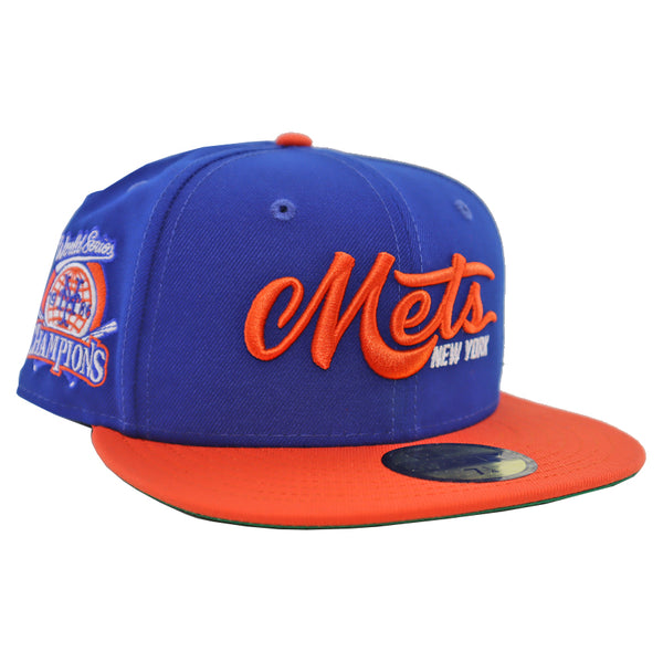 The 7 Line Mets Script 1986 Champs | New Era Fitted