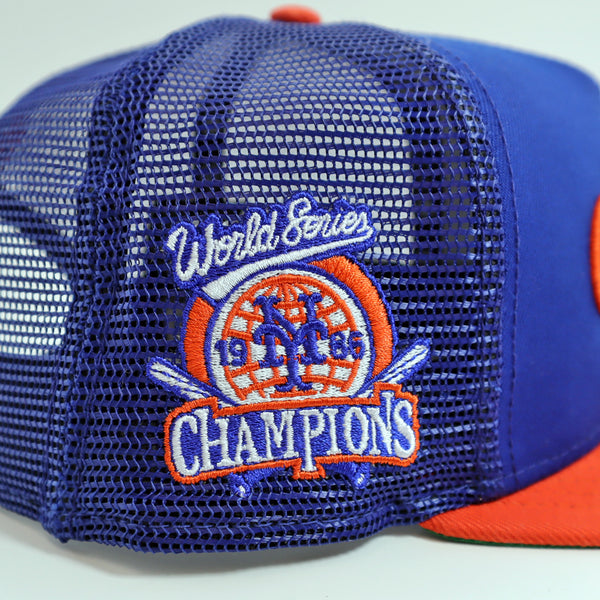 The 7 Line Mets Script 1986 Champs | New Era Mesh Snapback