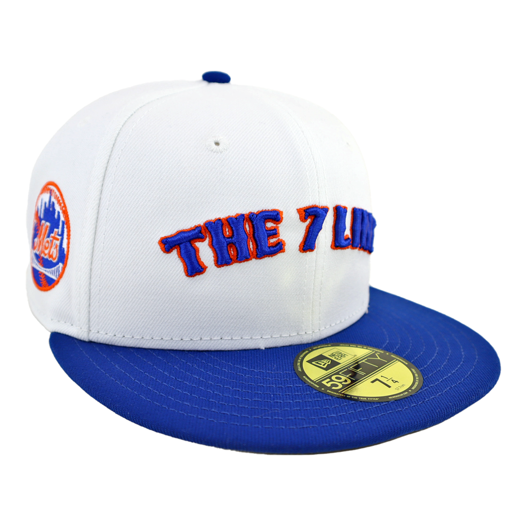 THE 7 LINE x METS Arched | New Era Fitted (WHITE)