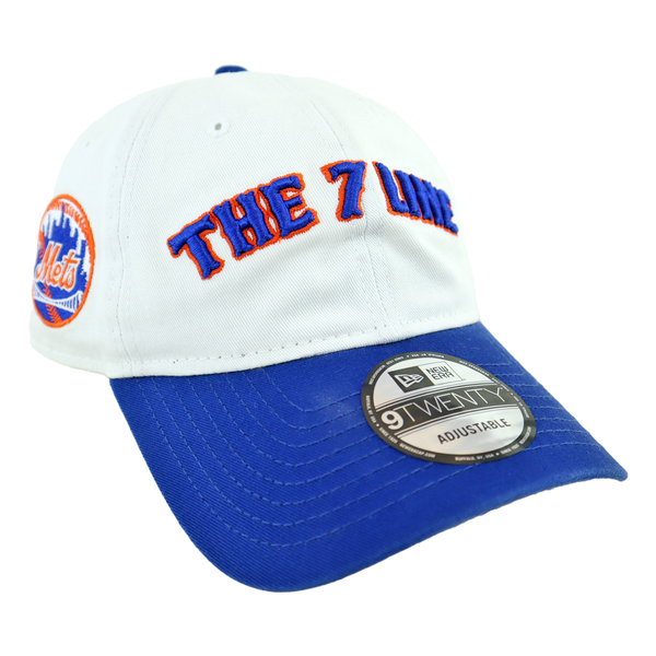 THE 7 LINE x METS Arched | New Era adjustable (WHITE)