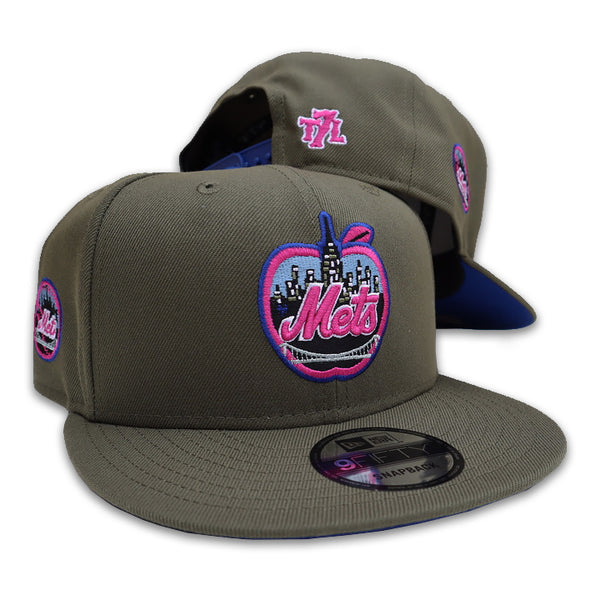 METS APPLE (Chrome White) | New Era Snapback