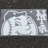Mr Met decal set - The 7 Line - For Mets fans, by Mets fans. An independently owned clothing/lifestyle brand supporting the Mets players and their fans.