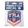DECAL: T7LA BADGE - The 7 Line - For Mets fans, by Mets fans. An independently owned clothing/lifestyle brand supporting the Mets players and their fans.
