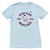 EAST WEST (light blue) t-shirt - The 7 Line - For Mets fans, by Mets fans. An independently owned clothing/lifestyle brand supporting the Mets players and their fans.