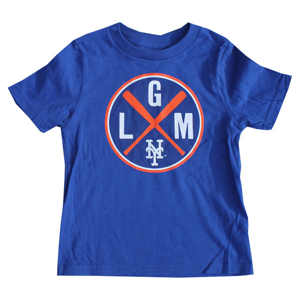 【2023SS✨】　6 ROKU I’M YOUR BABY T-SHIRT Rock Your Baby - Girls Blue Check Cotton T-Shirt