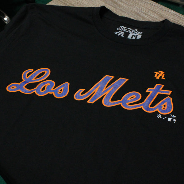 NY Mets black t-shirt, brand new, Size 12/14, 100% cotton, MLB merch