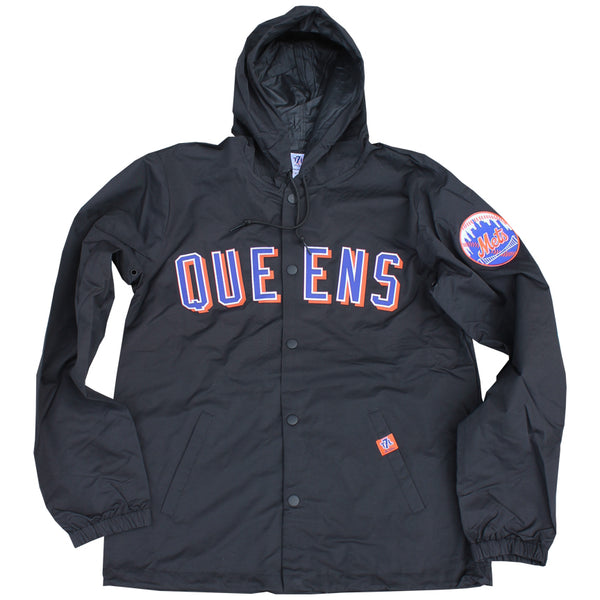 QUEENS Shea Road Mets (Zip Up) - BLACK