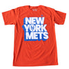 New York Mets "Stacked" | T-shirt (Orange)