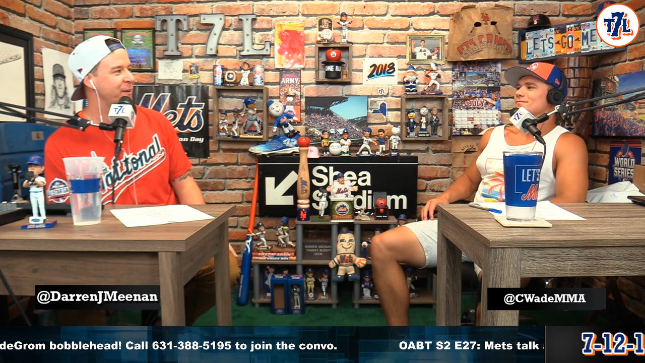 OABT S2 E27: “I’m down to fight” Mets and MMA with guest co-host Chris Wade