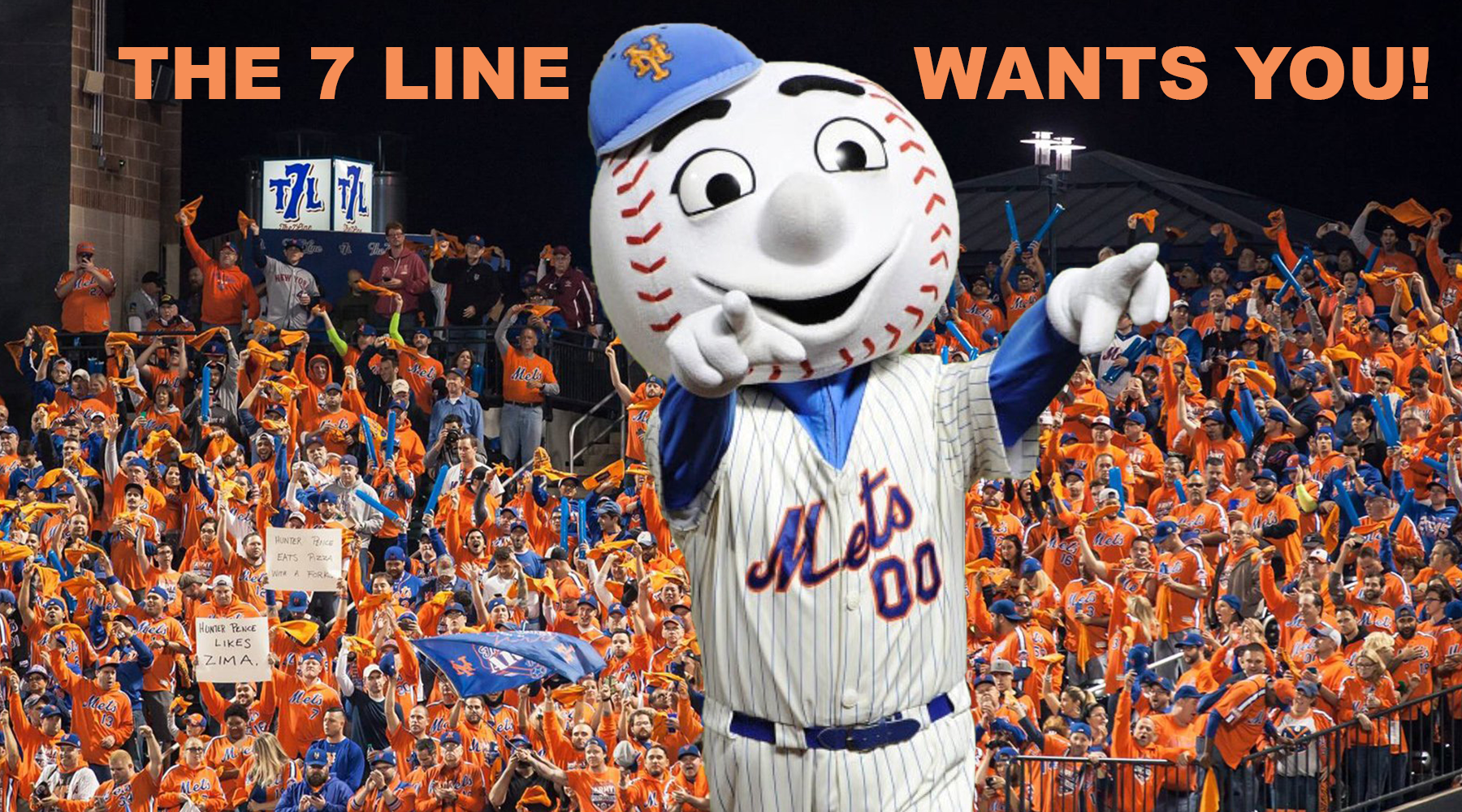 The Mets should be TERRIFIED at this picture of The 7 Line Army