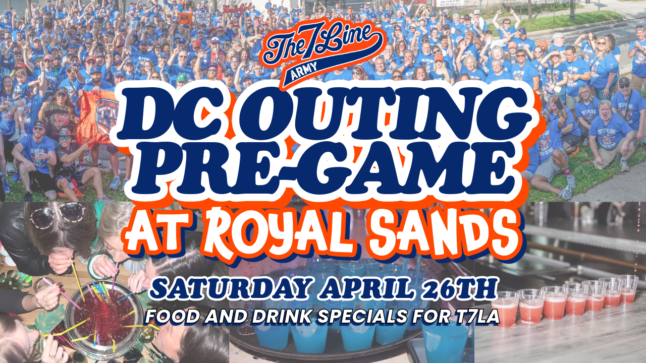 PRE-GAME WITH THE 7 LINE ARMY IN DC!
