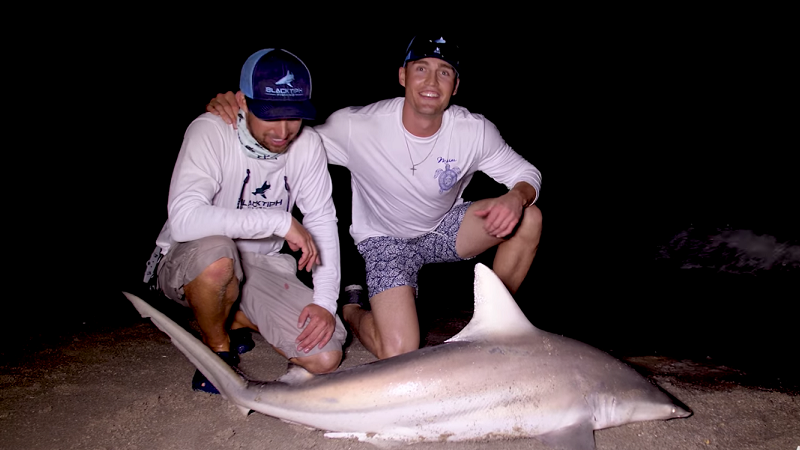 Watch Shark Fishing with Blacktiph Video on