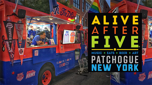 T7L Truck At Alive After Five This Thursday In Patchogue
