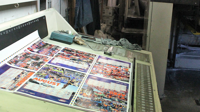 VIDEO: Making The 7 Line Army 2019 Calendar