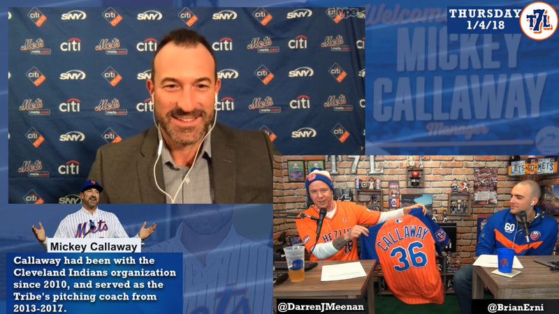 OABT S2 E2: What blizzard?!? Mickey Callaway joins the show