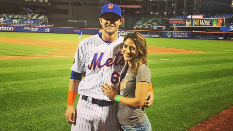 Anthony DiComo on X: Here's Jeff McNeil, wife Tatiana and their