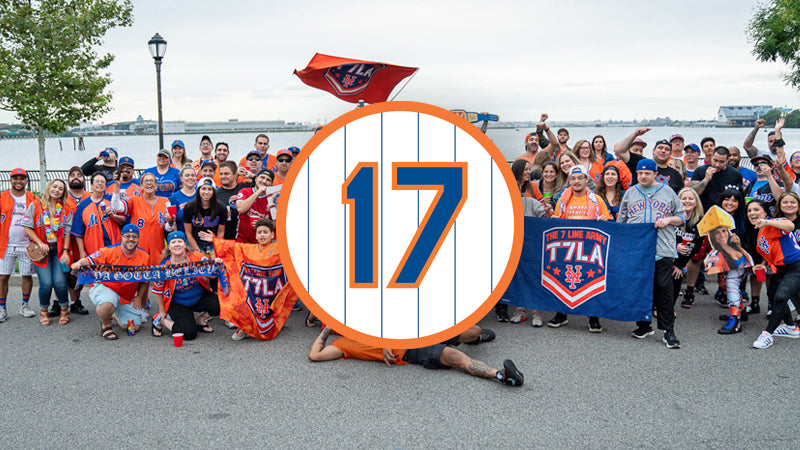 Keith Hernandez #17 - Citi Field Banner - 2021 Season
