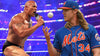Do you smell that? The Rock is down with Noah Syndergaard.