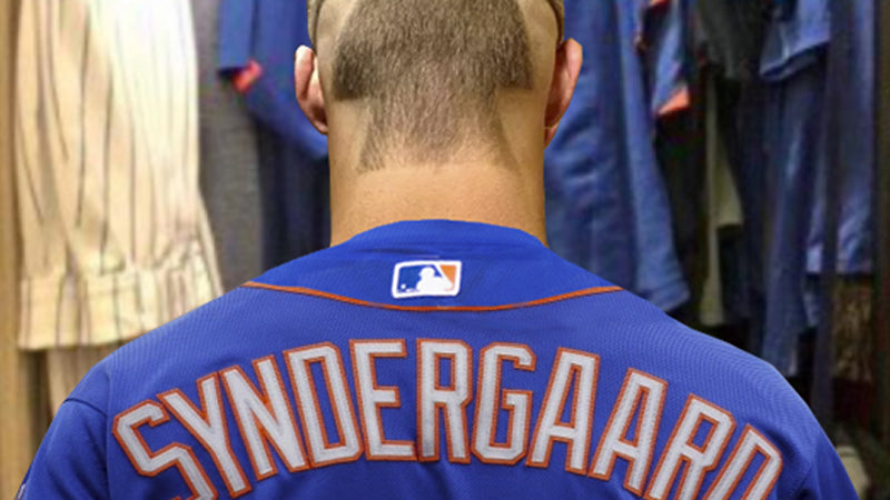 Noah Syndergaard is contemplating a hair cut