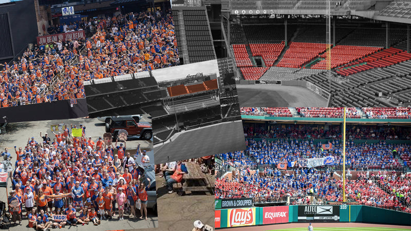 The 7 Line Army at Wrigley Field by Darren Meenan