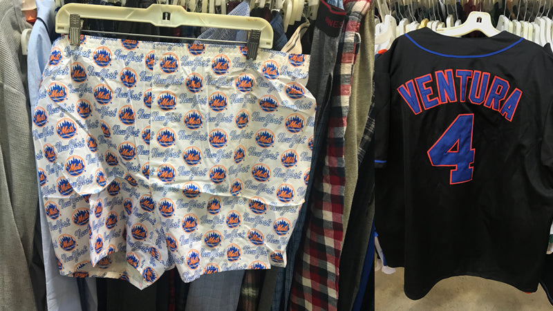 Thrifting for Mets Stuff
