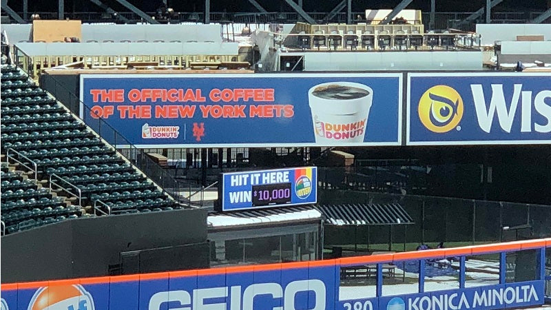 Mets partner with the New York Lottery