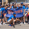 Straight Outta Queens | Flag (Blue)