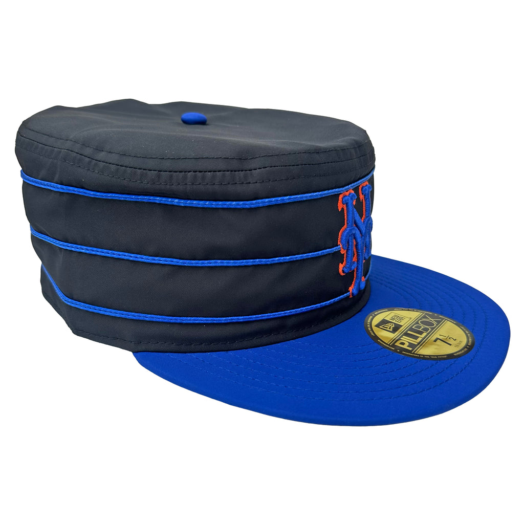 New era pillbox NY cap 7 3／8 New Era IMG MLB NY PILLBOX NEW YORK YANKEES Blue | BSTN Store