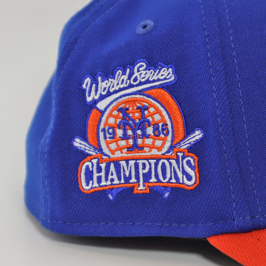The 7 Line Mets Script 1986 Champs | New Era Stretch Fit