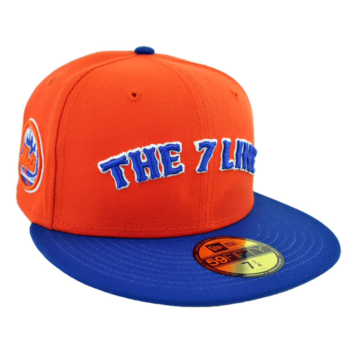 THE 7 LINE x METS Arched | New Era Fitted (ORANGE)