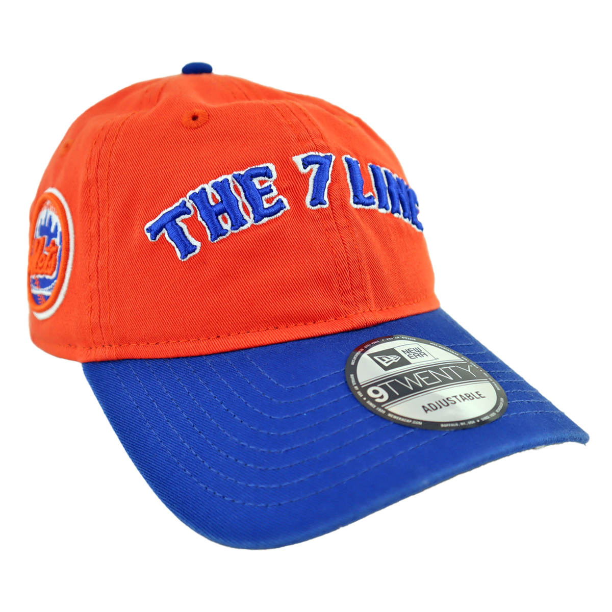 THE 7 LINE x METS Arched | New Era adjustable (ORANGE)