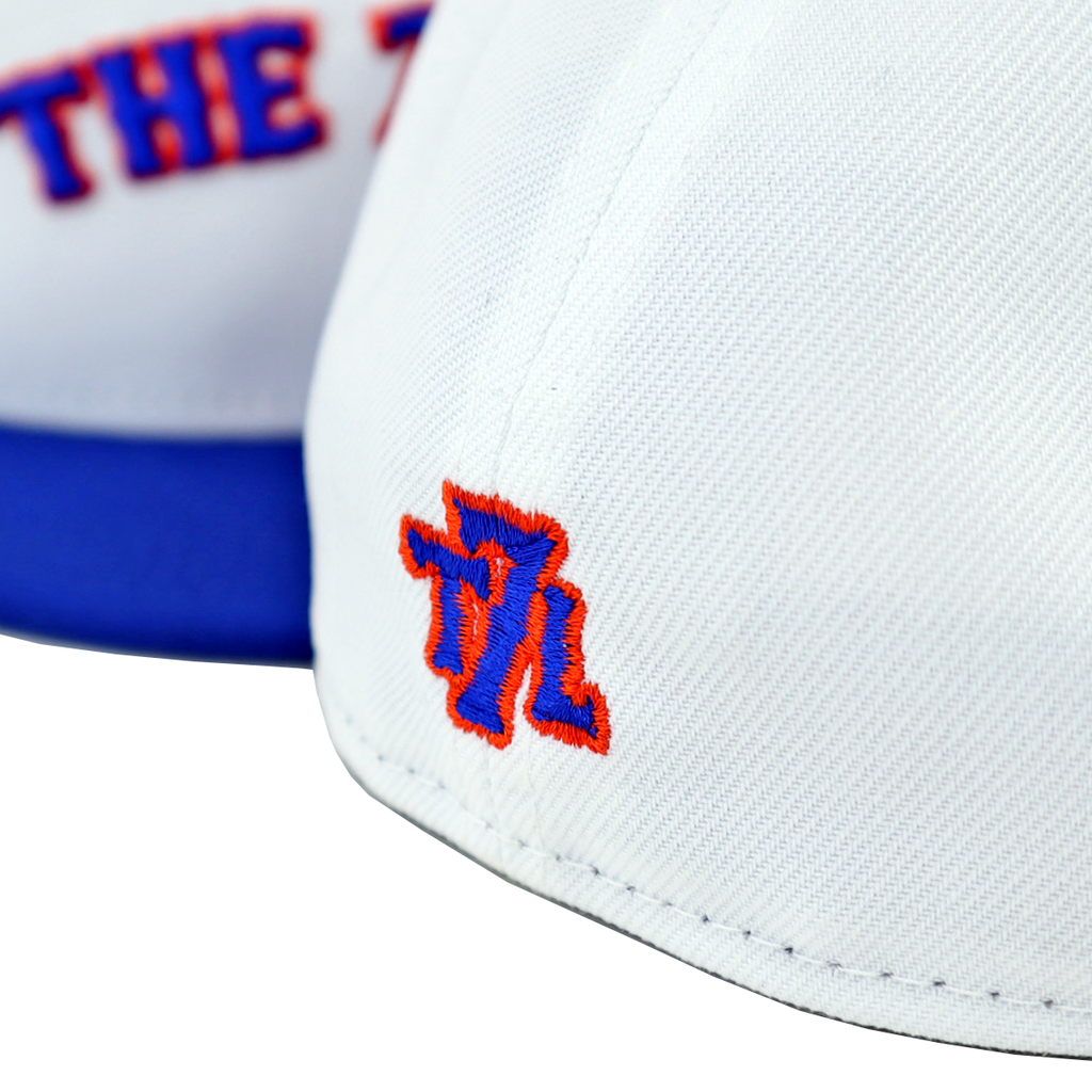 THE 7 LINE x METS Arched | New Era Fitted (WHITE)