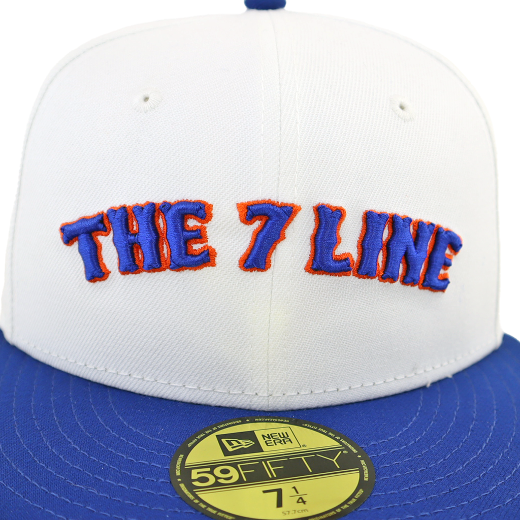 THE 7 LINE x METS Arched | New Era Fitted (WHITE)