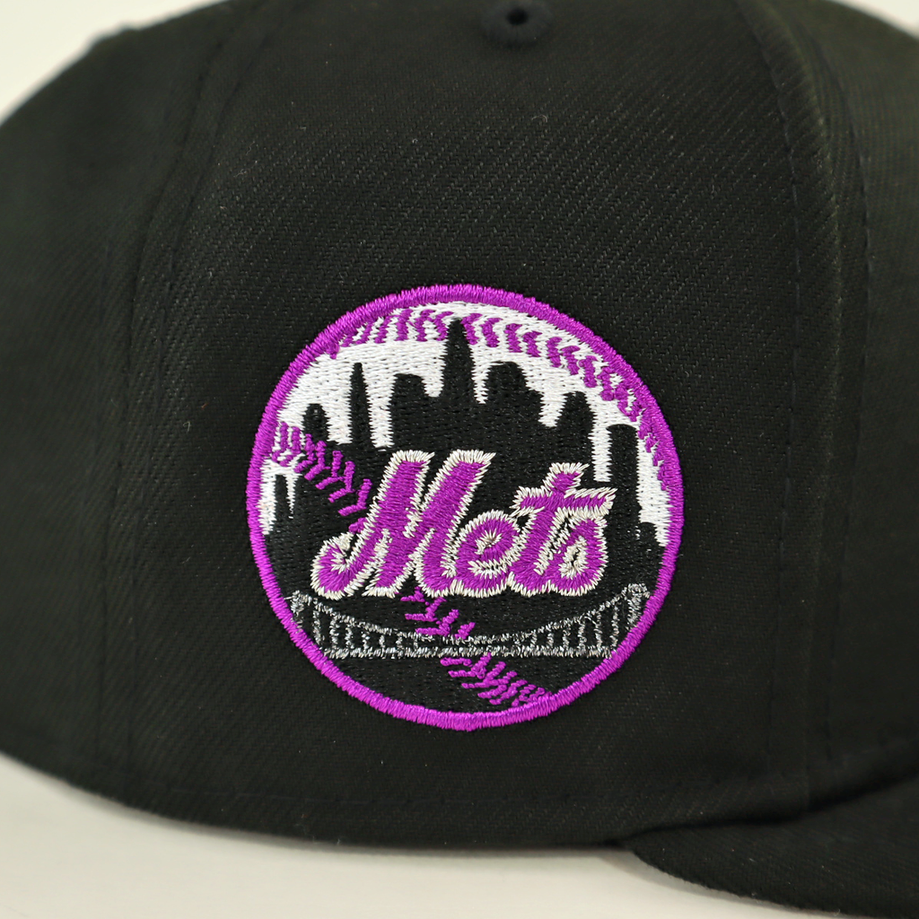 THE 7 LINE x METS Arched | New Era Fitted (BLACK)