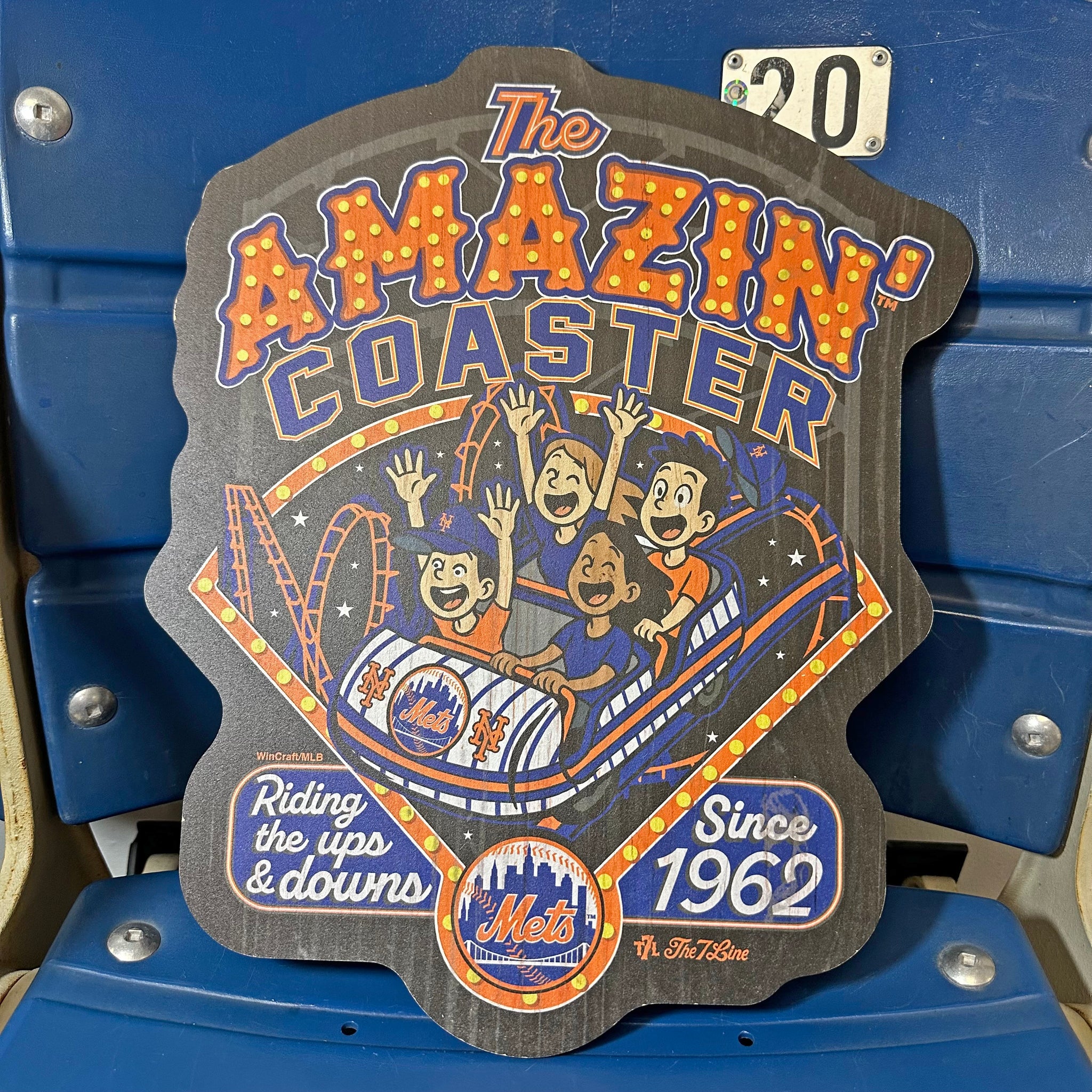 Amazin' Coaster | Wood Sign