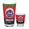 Mets Home Run Apple | Pint and Shot Glass