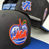 Mets Apple (Black) | New Era Snapback
