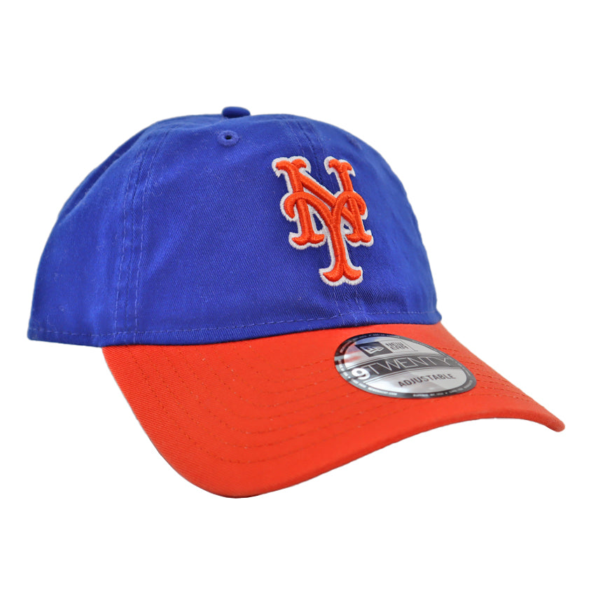 NEW ERA 別注 METS overwhelm ニューヨークメッツ New York Mets | New Era adjustable (Blue/Orange)