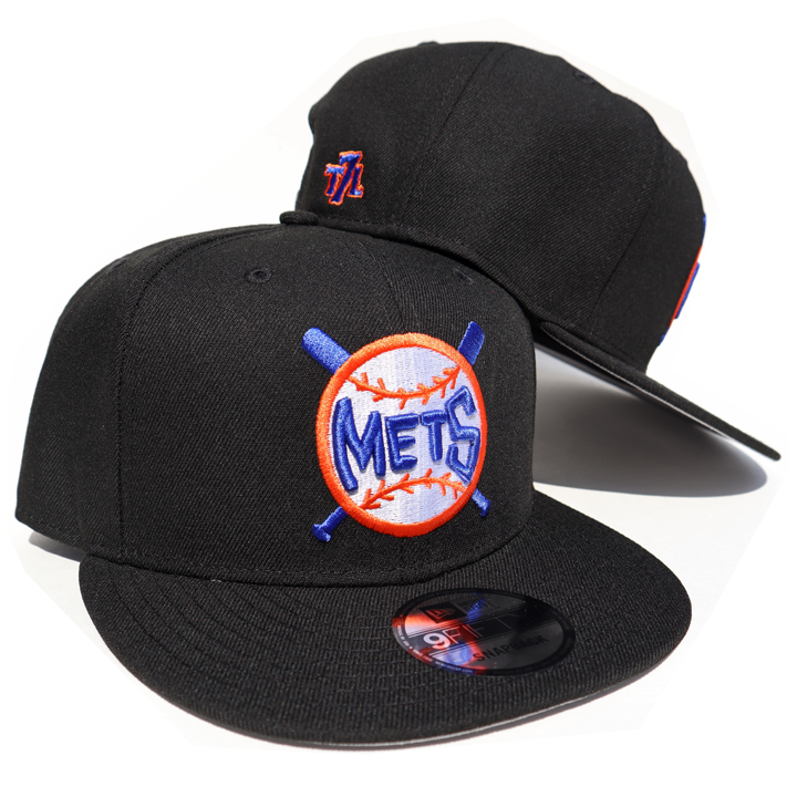 New Era 9Forty A-Frame New York Mets 50th Anniversary Patch Snapback R – Hat Club New Era 9Forty A-Frame New York Mets 50th Anniversary Patch Snapback R – Hat Club