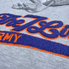 The 7 Line Army x Mets Chenille | Ladies cropped sweatshirt (Grey)
