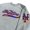 The 7 Line Army x Mets Chenille | Crew neck sweatshirt (Grey)