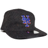 NY Mets Tweed | New Era 5 Panel Camper (Black)