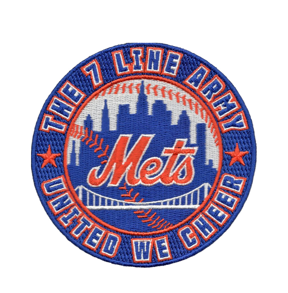 United We Cheer Mets  | Embroidered Patch