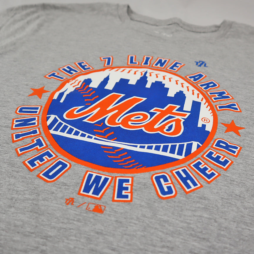 United We Cheer Mets | T-shirt (Grey)