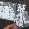 Mr Met decal set - The 7 Line - For Mets fans, by Mets fans. An independently owned clothing/lifestyle brand supporting the Mets players and their fans.