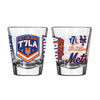 The 7 Line x Mets 2oz Shot Glass - The 7 Line - For Mets fans, by Mets fans. An independently owned clothing/lifestyle brand supporting the Mets players and their fans.