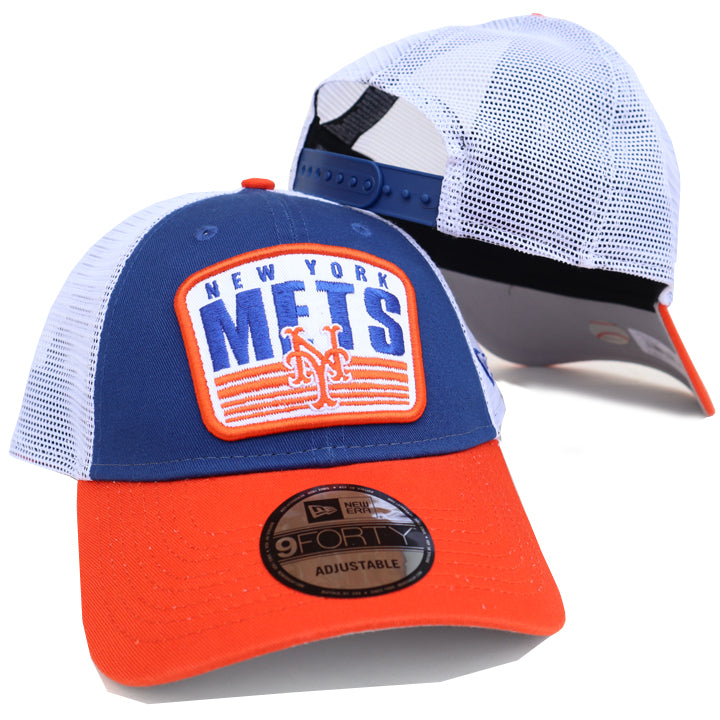 Mets Patch Trucker  New Era Adjustable